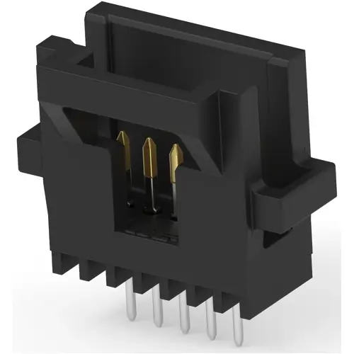 Kostenloser Rückversand Stiftleiste, 5-polig, RM 1.27 mm, gerade, schwarz, 5-104071-2