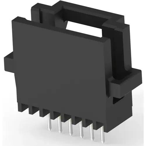 Wochenendangebot Stiftleiste, 6-polig, RM 1.27 mm, gerade, schwarz, 5-104071-8