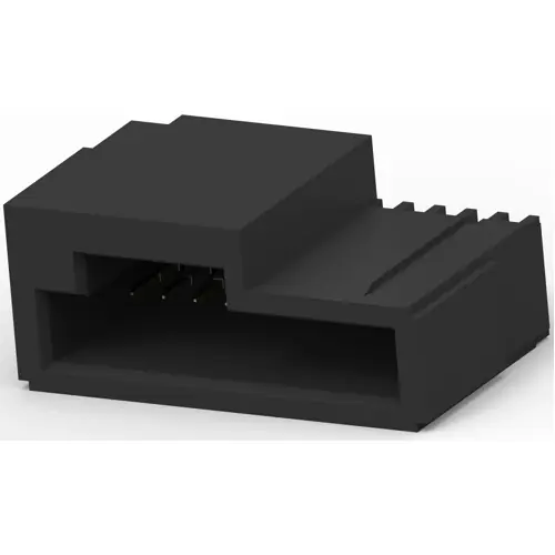 Aktuell Stiftleiste, 10-polig, RM 2.54 mm, gerade, schwarz, 5-146087-1