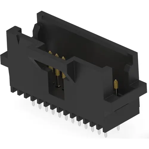 Stiftleiste, 24-polig, RM 1.27 mm, gerade, schwarz, 6-104068-1 Mega-Angebot