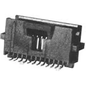 Kostenloser Versand Stiftleiste, 20-polig, RM 1.27 mm, gerade, schwarz, 5-104549-2