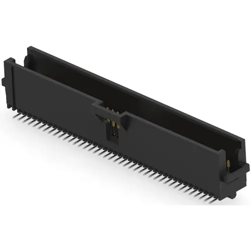 Preis Gesenkt Stiftleiste, 80-polig, RM 1.27 mm, gerade, schwarz, 5-104549-9