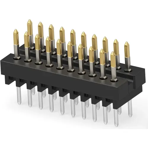 Jetzt Kaufen Stiftleiste, 20-polig, RM 1.27 mm, gerade, schwarz, 5-103916-2