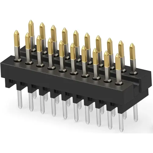 Neue Kollektion Stiftleiste, 20-polig, RM 1.27 mm, gerade, schwarz, 103916-2