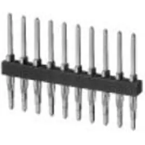 Stiftleiste, 12-polig, RM 2.54 mm, gerade, schwarz, 103336-5 Knallerangebot