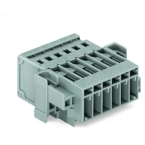 Stiftleiste, 11-polig, RM 5 mm, gerade, grau, 769-611/004-000 Rabatt