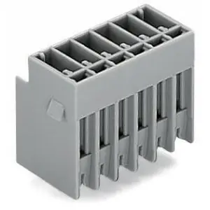 Günstig Stiftleiste, 3-polig, RM 5 mm, gerade, grau, 769-633/000-036