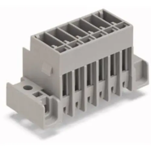 Stiftleiste, 7-polig, RM 5 mm, gerade, grau, 769-637/007-000 Angebot