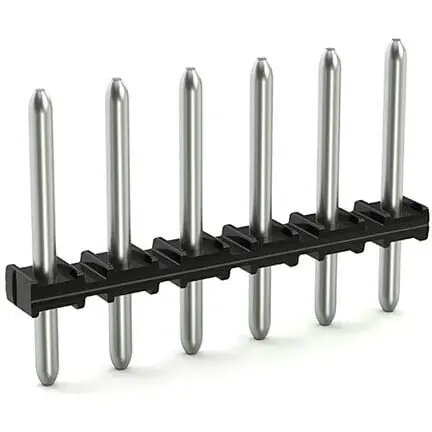 Billig Stiftleiste, 6-polig, RM 3.5 mm, gerade, schwarz, 2091-1706/200-000