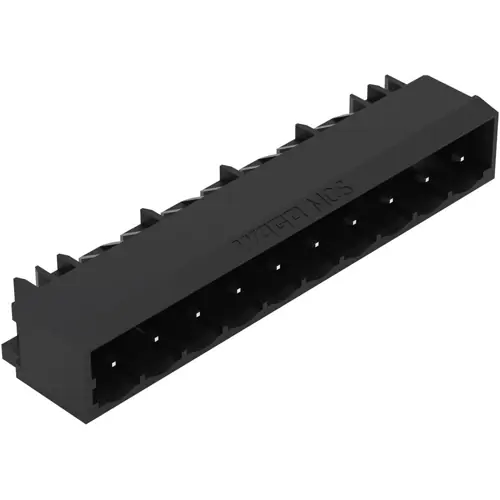 Stiftleiste, 10-polig, RM 5 mm, schwarz, 231-440/001-000/105-604 Solange Der Vorrat Reicht