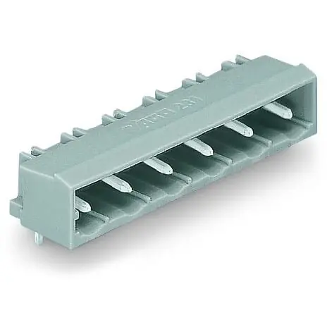 Direktkauf Stiftleiste, 5-polig, RM 7.5 mm, grau, 231-835/001-000