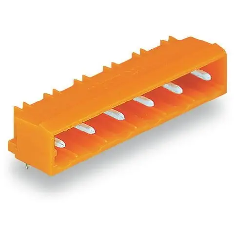 Top-Preis Stiftleiste, 2-polig, RM 7.62 mm, orange, 231-932/001-000