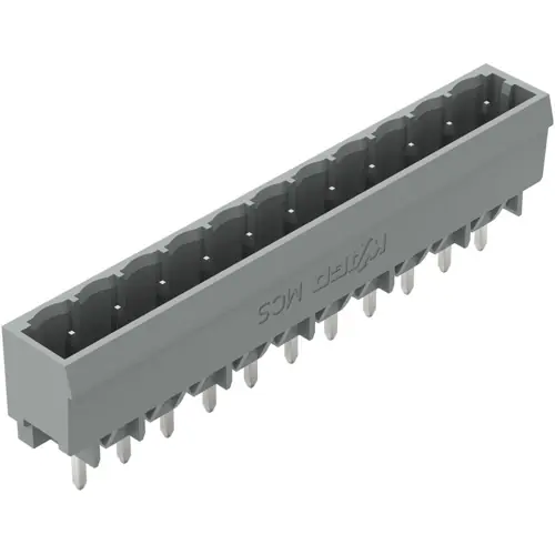 Stiftleiste, 11-polig, RM 5 mm, grau, 231-141/001-000 Sonderaktion