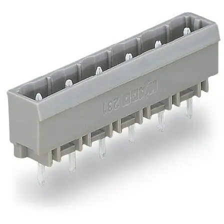 Stiftleiste, 13-polig, RM 7.5 mm, grau, 231-273/001-000 Highlight