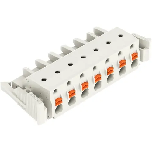 Finale Aktion Federleiste, 7-polig, RM 7.5 mm, lichtgrau, 2721-207/037-000