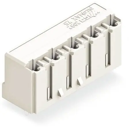 Neue Ware Federleiste, 5-polig, RM 7.5 mm, gerade, lichtgrau, 2092-3305/200-000