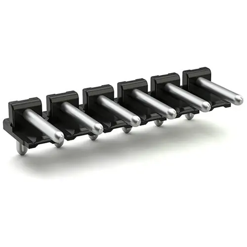 Kostenloser Versand Stiftleiste, 7-polig, RM 5 mm, abgewinkelt, schwarz, 2092-1727/200-000