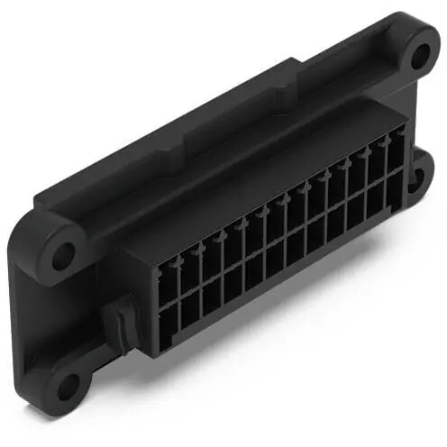 Aktuell Durchführungsstiftleiste, 36-polig, RM 3.5 mm, gerade, schwarz, 713-1498/037-000