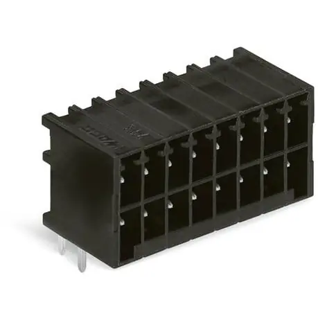 Stiftleiste, 26-polig, RM 3.5 mm, abgewinkelt, schwarz, 713-1433/105-000/997-408 Direktkauf