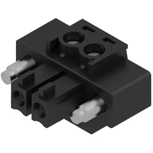 Buchsenleiste, 2-polig, RM 3.81 mm, gerade, schwarz, 1792950000 Kostenloser Rückversand