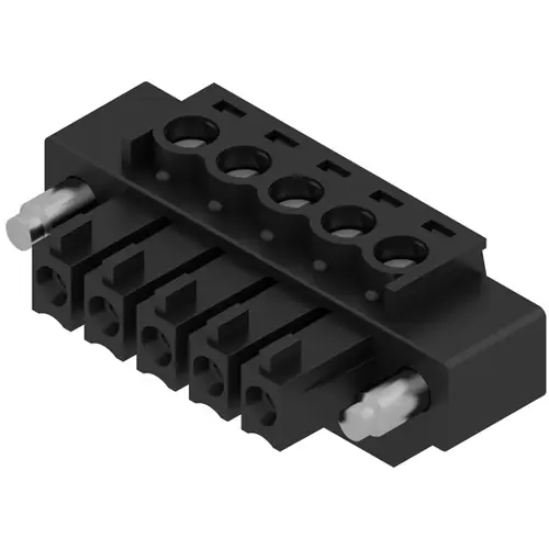 Super-Preis Buchsenleiste, 5-polig, RM 3.81 mm, gerade, schwarz, 1792980000