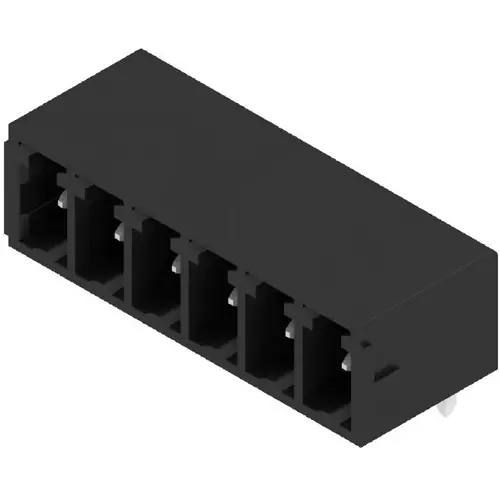 Jetzt Bestellen Stiftleiste, 6-polig, RM 3.81 mm, abgewinkelt, schwarz, 1793170000