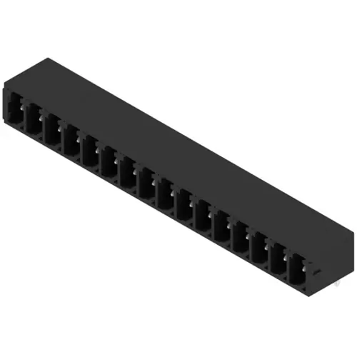 Stiftleiste, 16-polig, RM 3.81 mm, abgewinkelt, schwarz, 1793210000 Preiswert