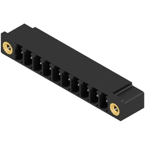 Nur Für Kurze Zeit Stiftleiste, 10-polig, RM 3.81 mm, abgewinkelt, schwarz, 1793390000