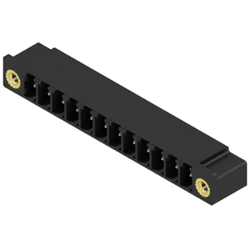 Stiftleiste, 12-polig, RM 3.81 mm, abgewinkelt, schwarz, 1793400000 Günstig