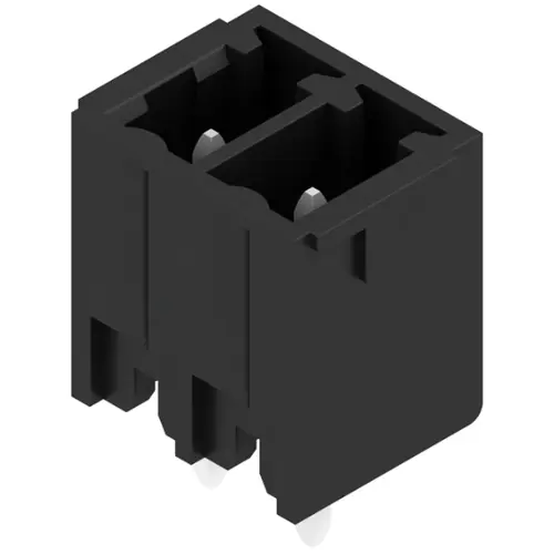 Letzte Chance Stiftleiste, 2-polig, RM 3.81 mm, gerade, schwarz, 1793520000