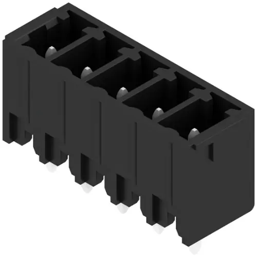 Stiftleiste, 5-polig, RM 3.81 mm, gerade, schwarz, 1793550000 Schnäppchen