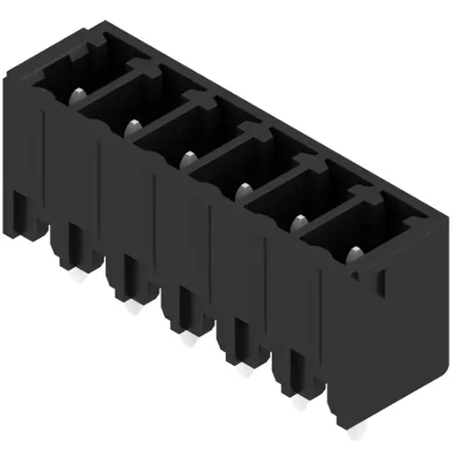 Expressversand Stiftleiste, 6-polig, RM 3.81 mm, gerade, schwarz, 1793560000