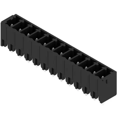 Stiftleiste, 12-polig, RM 3.81 mm, gerade, schwarz, 1793590000 Top-Angebot