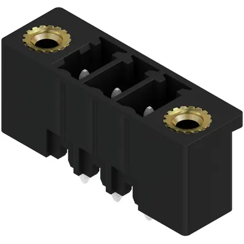 Stiftleiste, 3-polig, RM 3.81 mm, gerade, schwarz, 1793710000 Kostenloser Versand