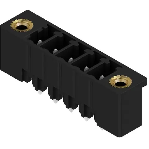 Neu Im Sortiment Stiftleiste, 5-polig, RM 3.81 mm, gerade, schwarz, 1793730000