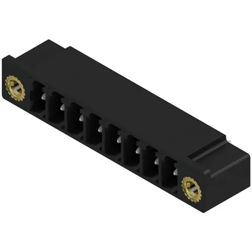 Nur Für Kurze Zeit Stiftleiste, 8-polig, RM 3.81 mm, gerade, schwarz, 1793750000