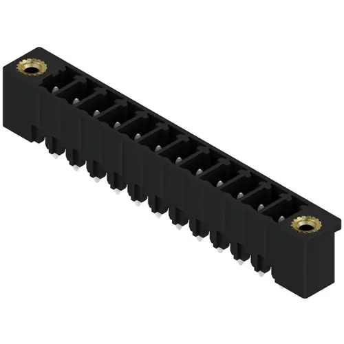 Stiftleiste, 12-polig, RM 3.81 mm, gerade, schwarz, 1793770000 Abverkauf