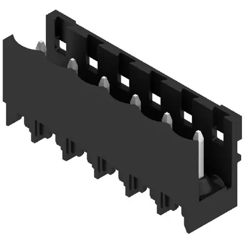 Stiftleiste, 6-polig, RM 5 mm, gerade, schwarz, 1796520000 Preisreduziert