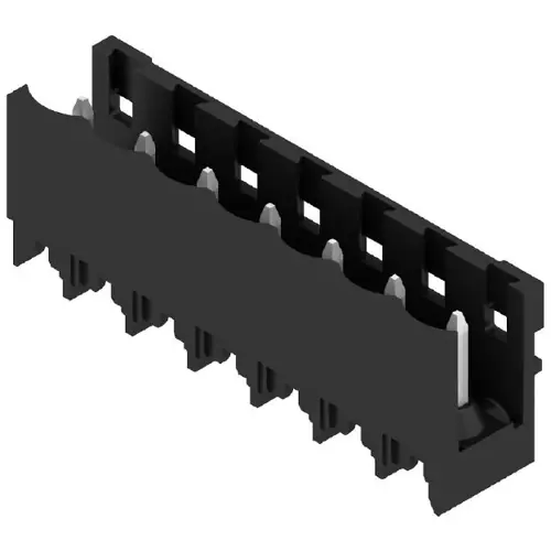 Stiftleiste, 7-polig, RM 5 mm, gerade, schwarz, 1796530000 Zertifiziert
