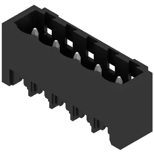 Stiftleiste, 5-polig, RM 5 mm, gerade, schwarz, 1796660000 Markenprodukt