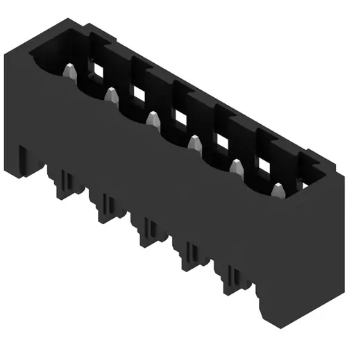 Stiftleiste, 6-polig, RM 5 mm, gerade, schwarz, 1796670000 Nur Heute