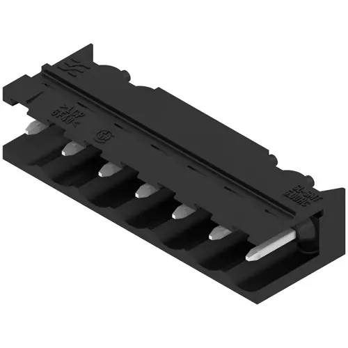 Stiftleiste, 7-polig, RM 5 mm, abgewinkelt, schwarz, 1796980000 Online Kaufen