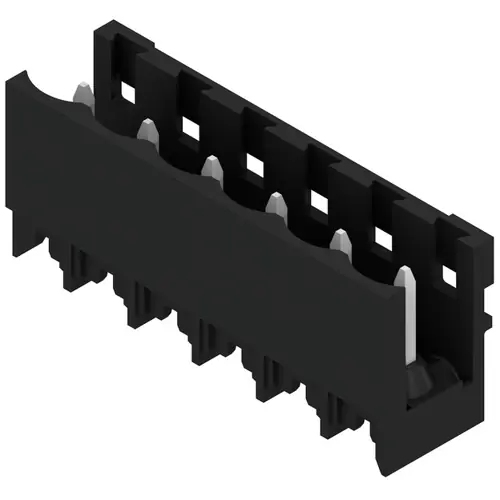 Stiftleiste, 6-polig, RM 5 mm, gerade, schwarz, 1797840000 Schneller Versand