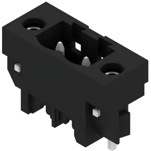 Garantierte Lieferung Stiftleiste, 2-polig, RM 5 mm, gerade, schwarz, 1797930000