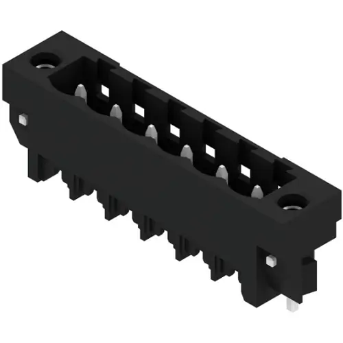 Zertifiziert Stiftleiste, 6-polig, RM 5 mm, gerade, schwarz, 1797970000