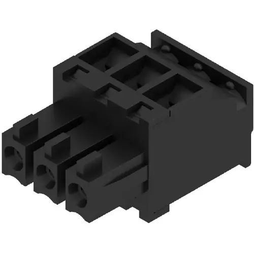 Buchsenleiste, 3-polig, RM 3.81 mm, abgewinkelt, schwarz, 1798120000 Bestseller