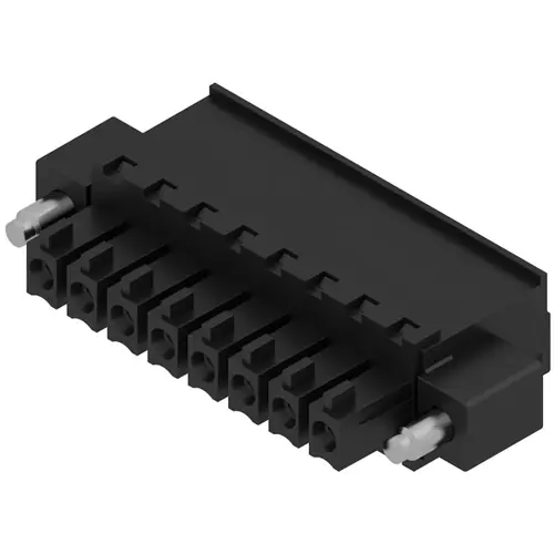 Buchsenleiste, 8-polig, RM 3.81 mm, abgewinkelt, schwarz, 1798190000 Markenprodukt