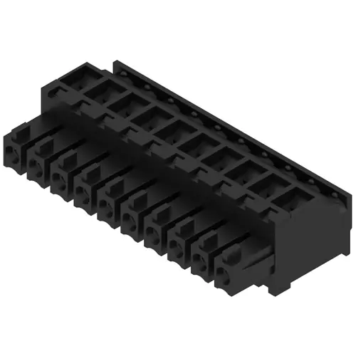 Buchsenleiste, 10-polig, RM 3.81 mm, abgewinkelt, schwarz, 1798610000 Billig