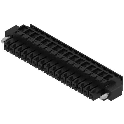 Buchsenleiste, 16-polig, RM 3.81 mm, abgewinkelt, schwarz, 1798840000 Wochenendangebot