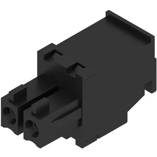 Meistverkauft Buchsenleiste, 2-polig, RM 3.81 mm, abgewinkelt, schwarz, 1798940000